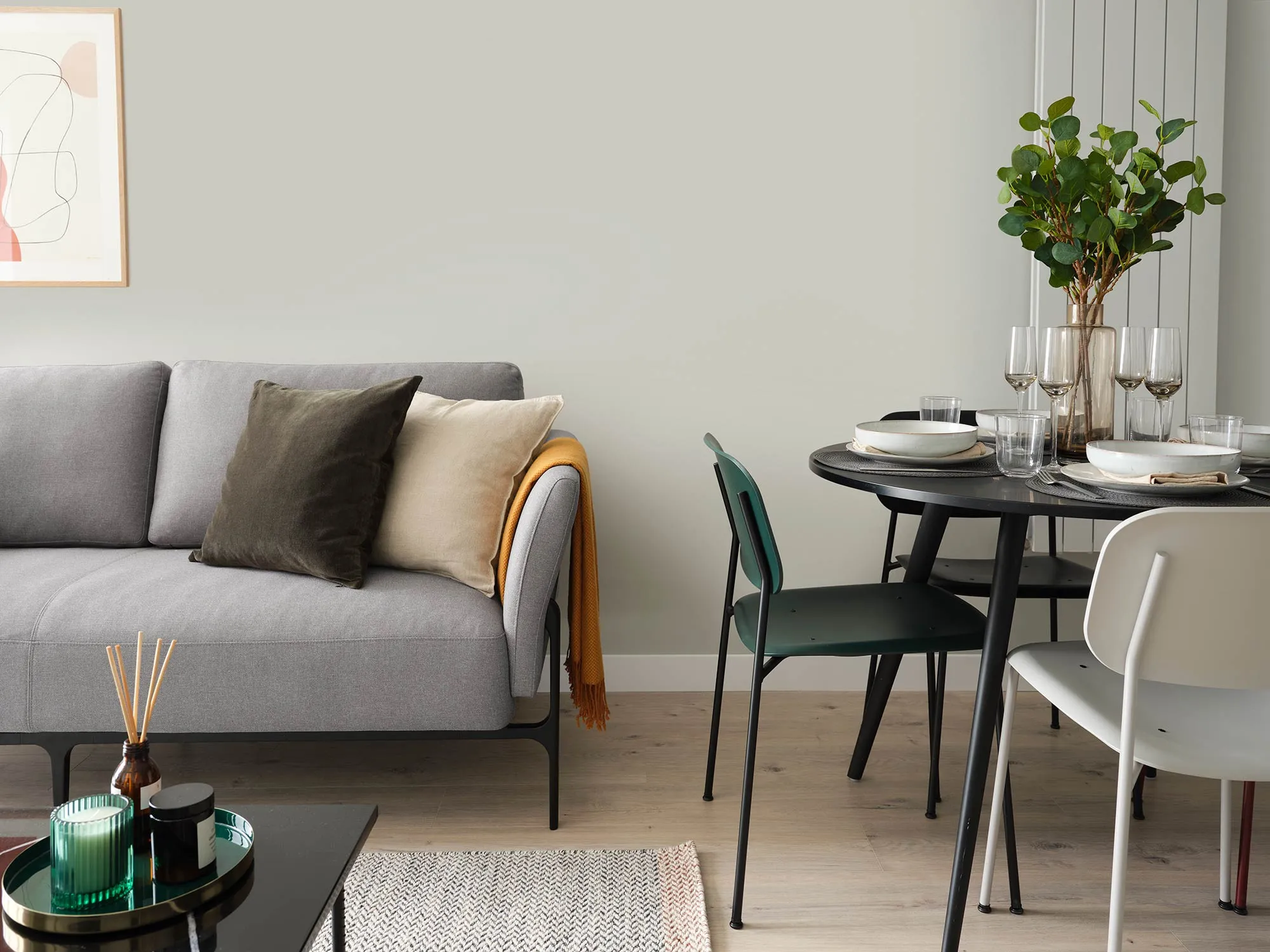 2. Living Dining