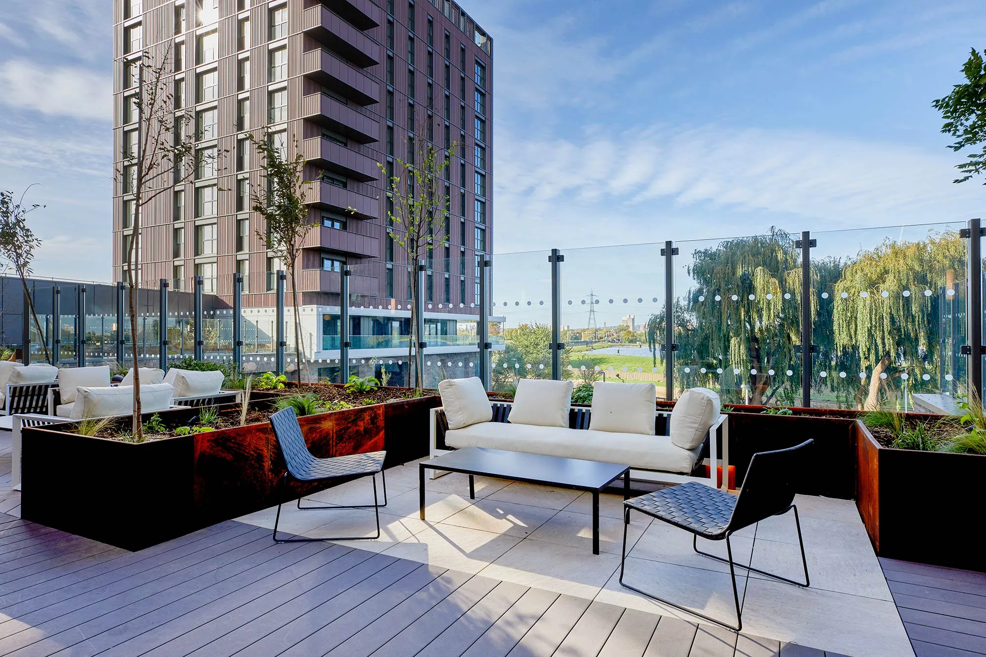 Roof terrace