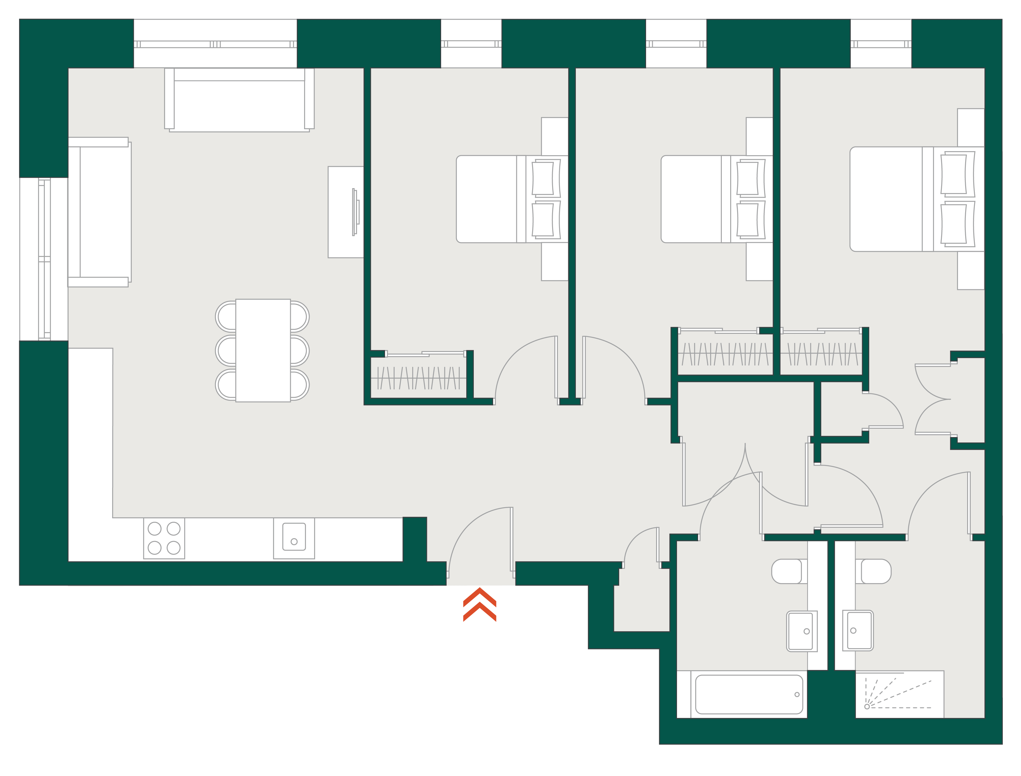 Blackhorse Mills 3 Bedroom WYG & floor plan typical floor plan